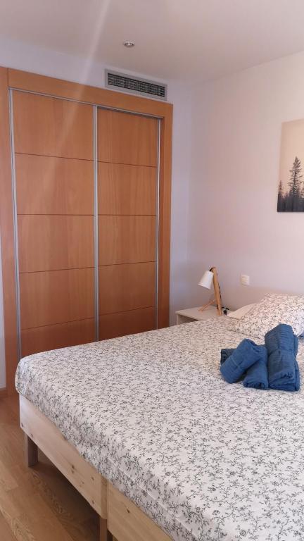 Postel nebo postele na pokoji v ubytování Apartamento 1