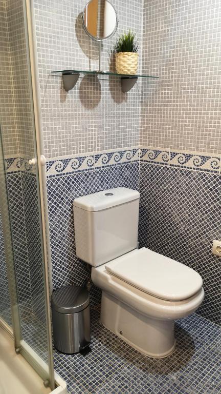 Koupelna v ubytování Apartamento 1