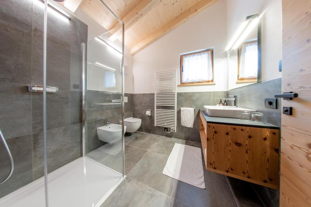 Koupelna v ubytování CHALET NORA