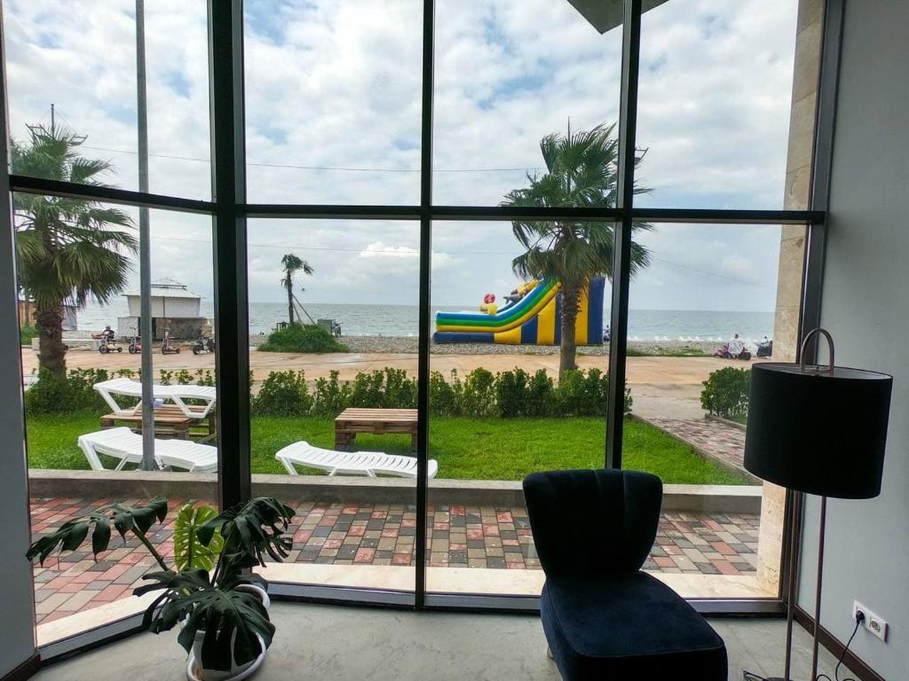 Posezení v ubytování Pano Hotel