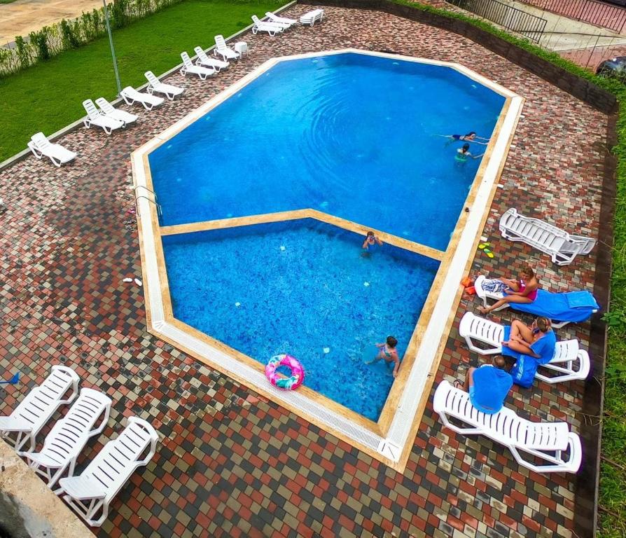Bazén v ubytování Pano Hotel nebo v jeho okolí