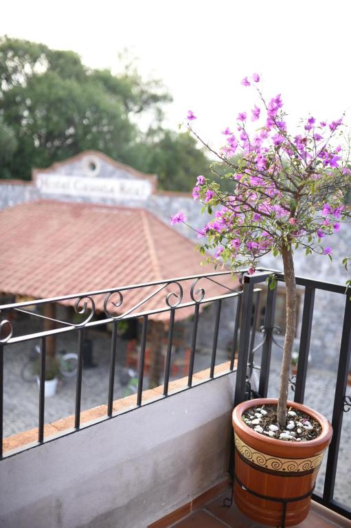Balkón nebo terasa v ubytování Hotel La Casona Real