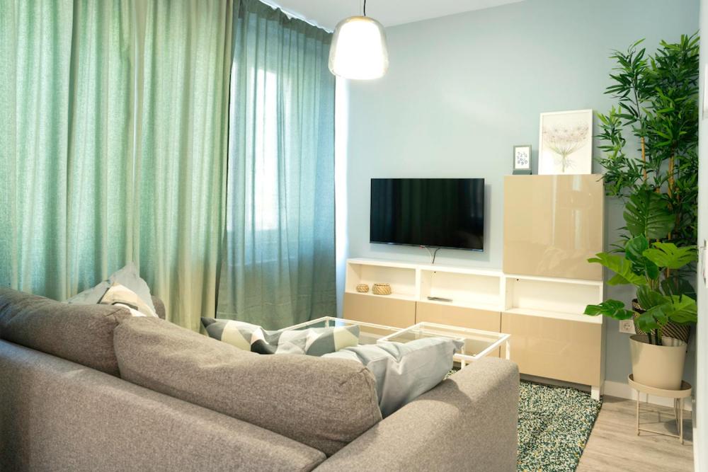 A television and/or entertainment centre at Zamora Suites Central