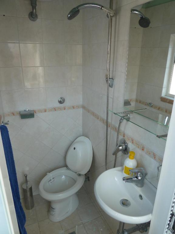 Koupelna v ubytování B & B da Maria