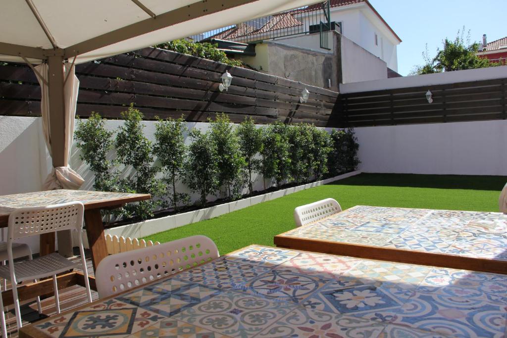 Zahrada ubytování SK Lisboa Villa Guesthouse