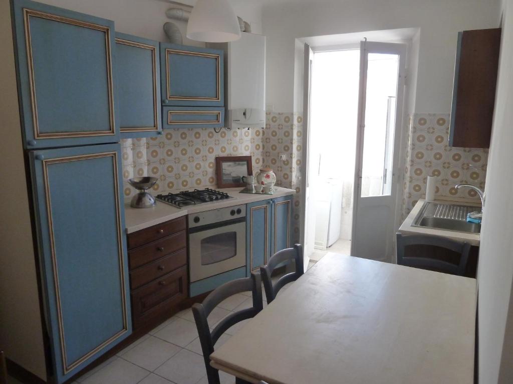 Kuchyň nebo kuchyňský kout v ubytování B & B da Maria