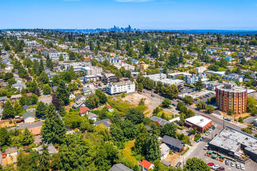 Nespecifikovaný výhled na destinaci Seattle nebo výhled na město při pohledu z hotelu