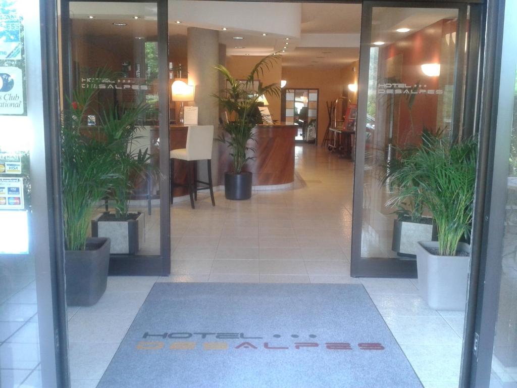 Exteriér nebo vchod ubytování Hotel Des Alpes