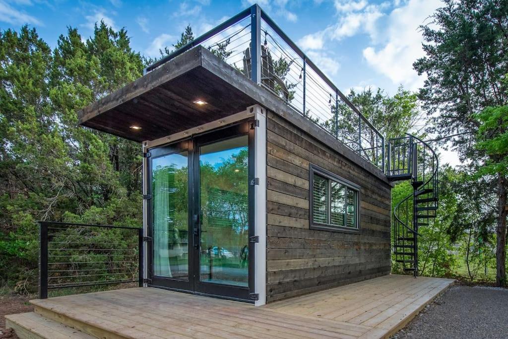 The Windmill-Tiny Container Home min to Magnolia