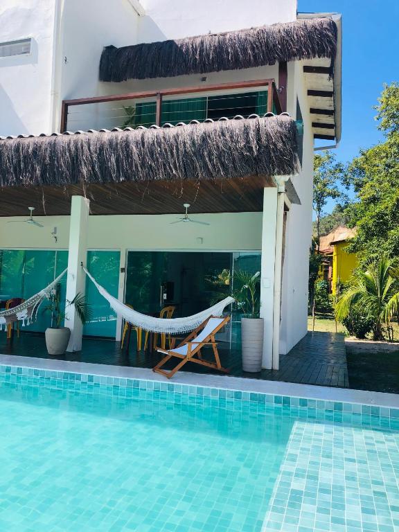 Bazén v ubytování Bella Gamboa Casa de Praia - Gamboa, Morro de São Paulo - nebo v jeho okolí
