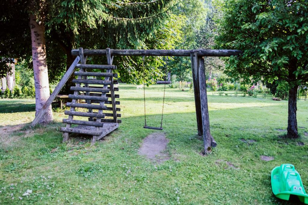 Zahrada ubytování Landgasthof Zum Hammerschmied