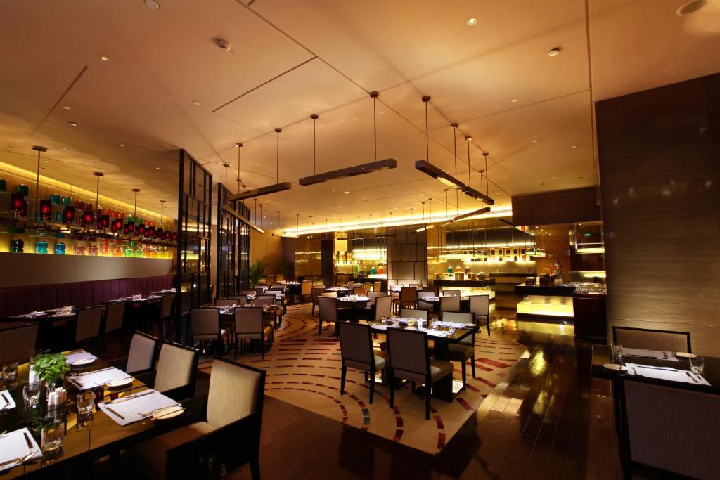 Restaurace v ubytování Tangla Hotel Tianjin