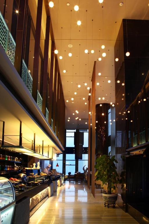 Restaurace v ubytování Tangla Hotel Tianjin