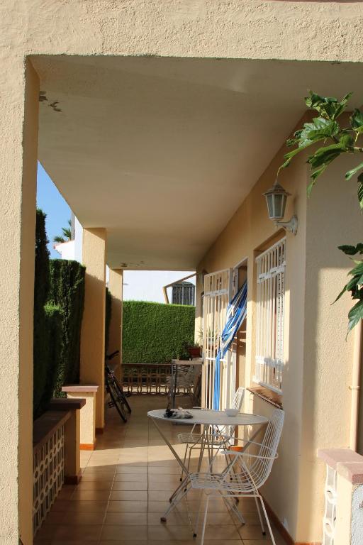 Balkón alebo terasa v ubytovaní Apartament del Mar
