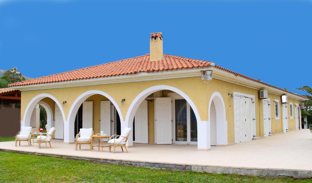Budova, v ktorej sa vila nachádza