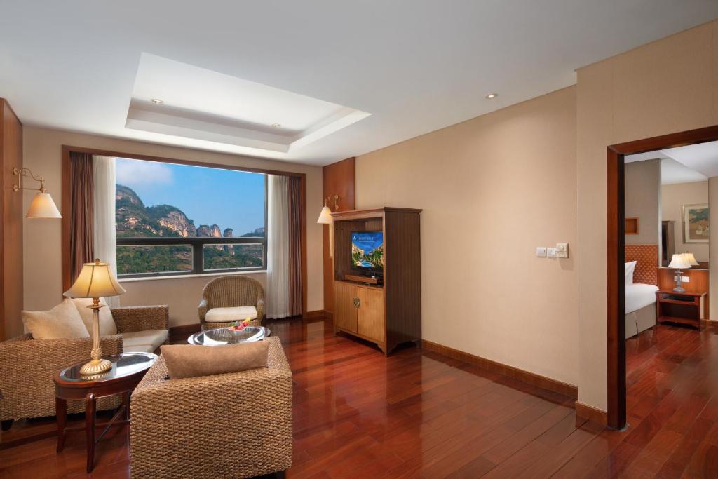 C&D Resort,Wuyi Mountain - Tianfeng Building Mountain View Suite