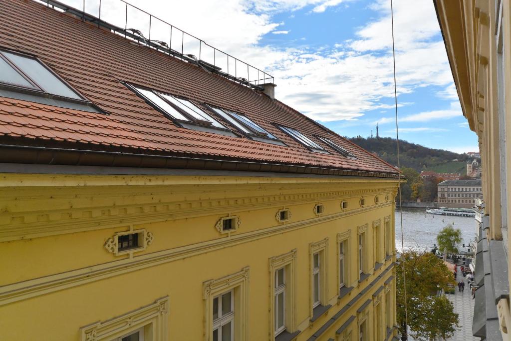Budynek, w którym mieści się apartament