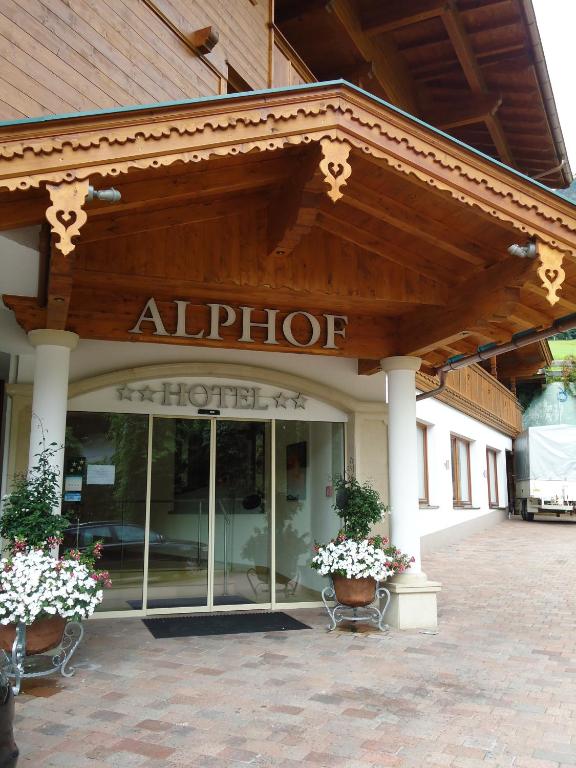 Exteriér nebo vchod ubytování Hotel Alphof Alpbach