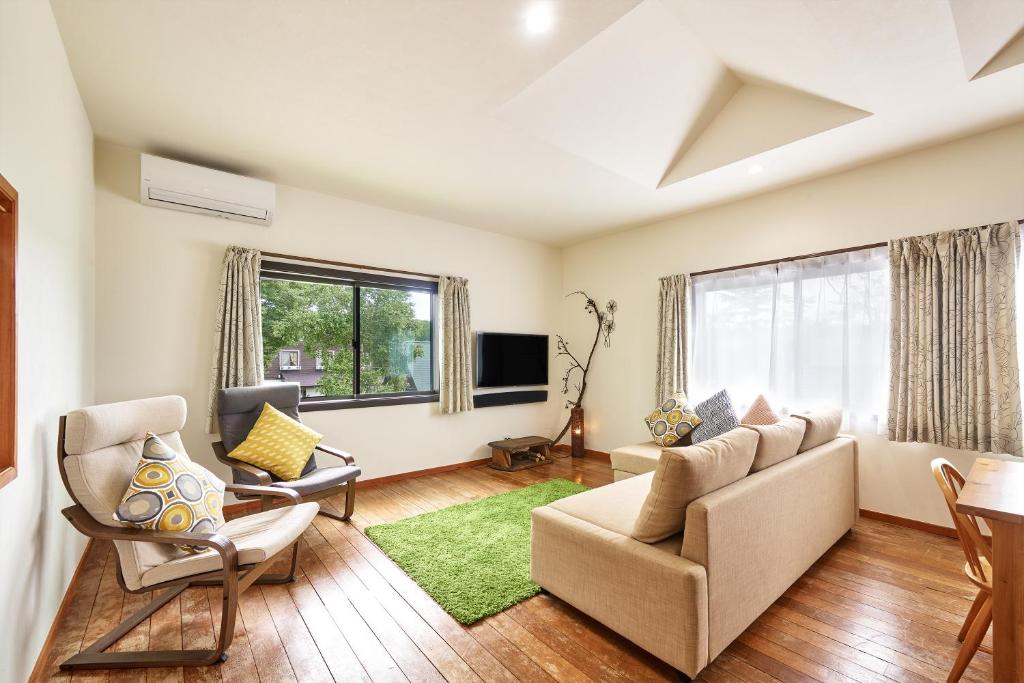 Sunnsnow Tall houseにあるテレビまたはエンターテインメントセンター