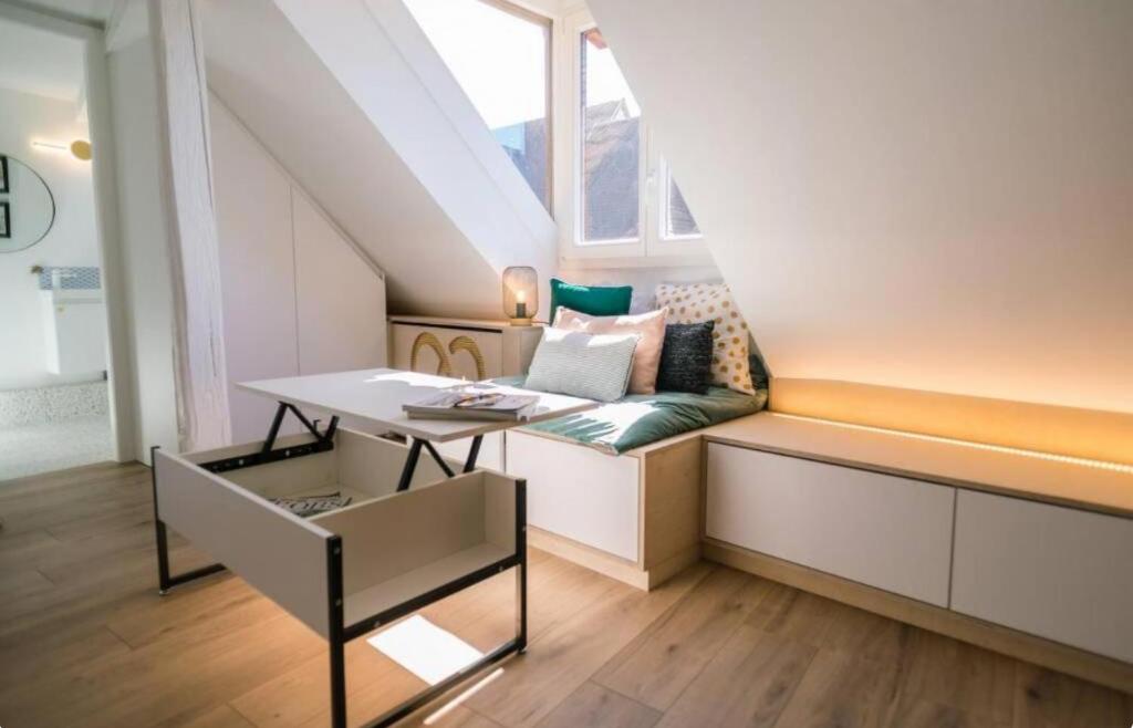 Et opholdsområde på L'ÉVASION - COZY - RBNB