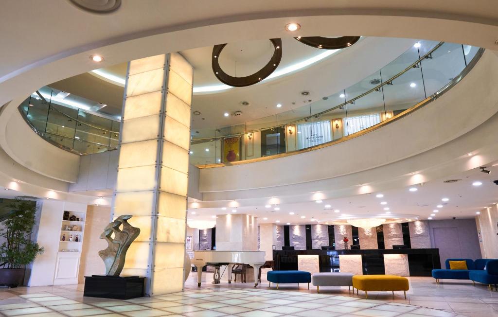 Posezení v ubytování Hotel Aqua Palace