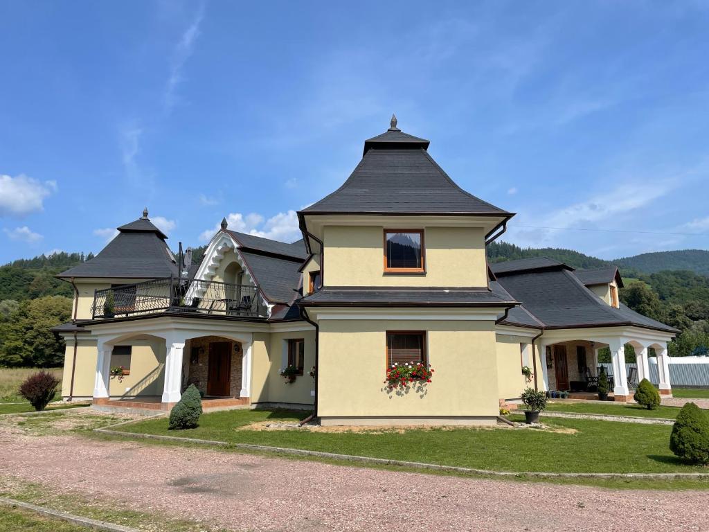 Budova, kde se penzion nachází