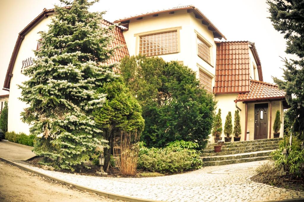 Zahrada ubytování Villa Jaśmin