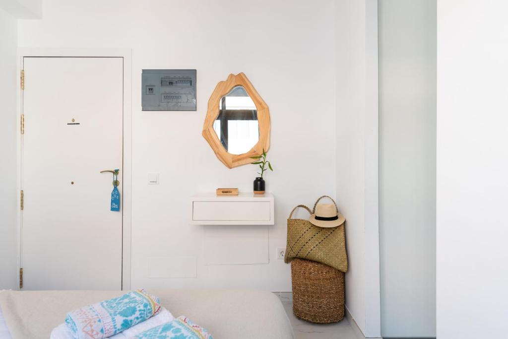 Posteľ alebo postele v izbe v ubytovaní Breeze Sea View Accommodation Las Canteras