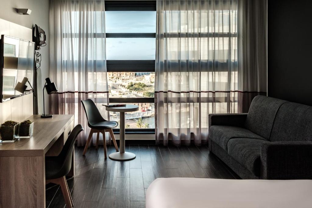 Oleskelutila majoituspaikassa be.HOTEL