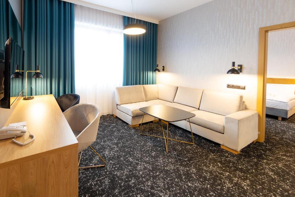 Posezení v ubytování Hotel & SPA Hetman