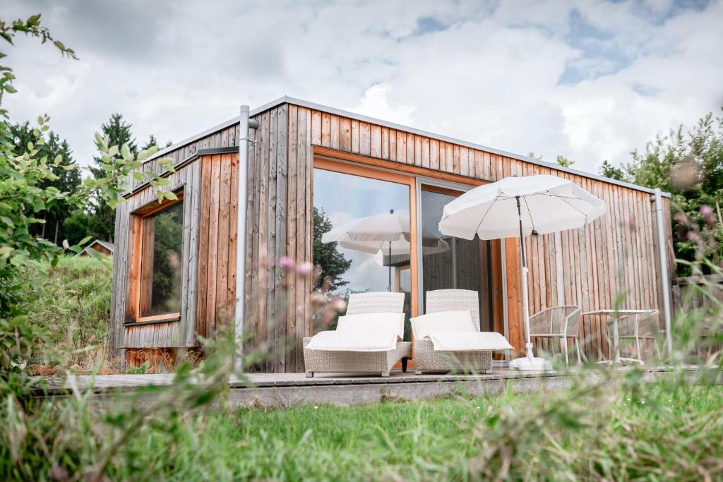 Zahrada ubytování roo'n Lodges#KOLM