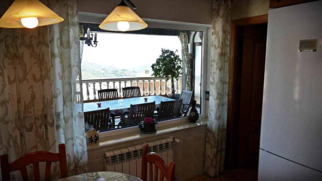 A seating area at Castillo de la Hazalara