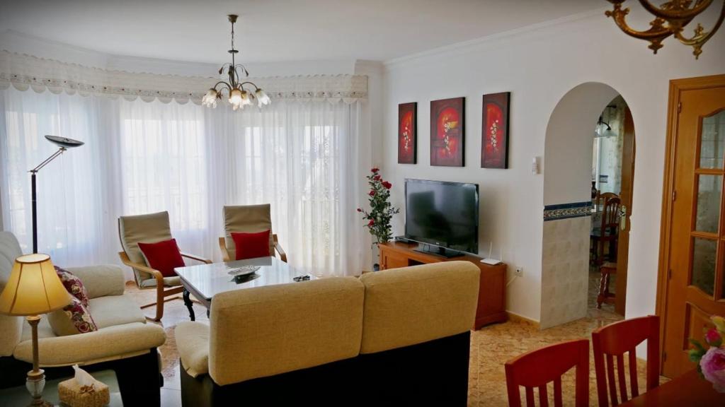 A television and/or entertainment centre at Castillo de la Hazalara