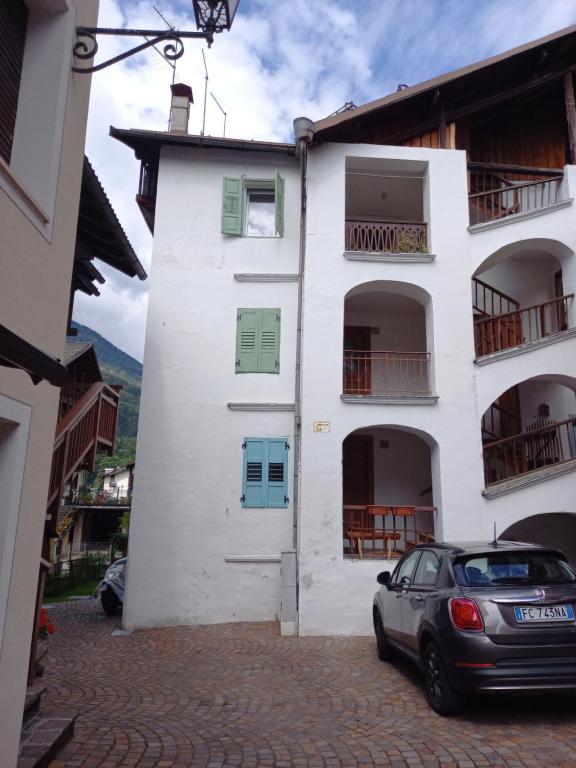 Budova, kde se apartmán nachází