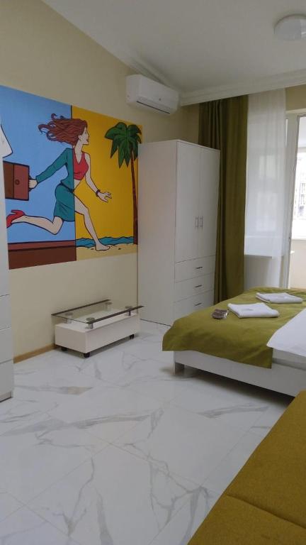 Апартаменты WOW-hotel - Triple Room With Private Bathroom