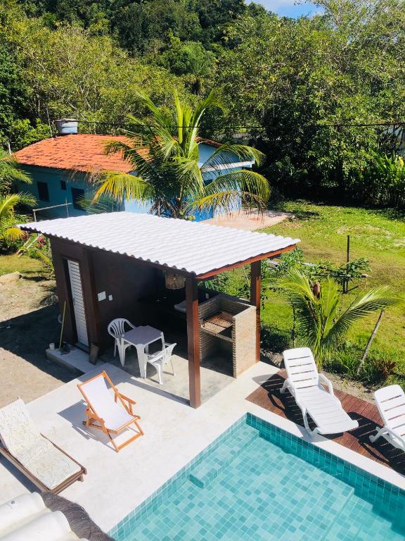 Bazén v ubytování Bella Gamboa Casa de Praia - Gamboa, Morro de São Paulo - nebo v jeho okolí