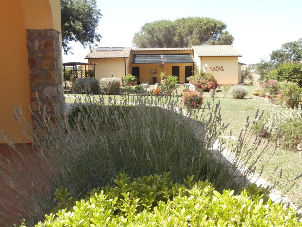 Zahrada ubytování Agriturismo Poggio Sassineri