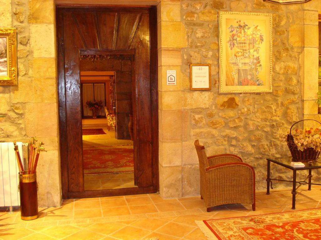 Posezení v ubytování Hotel Palacio Garcia Quijano