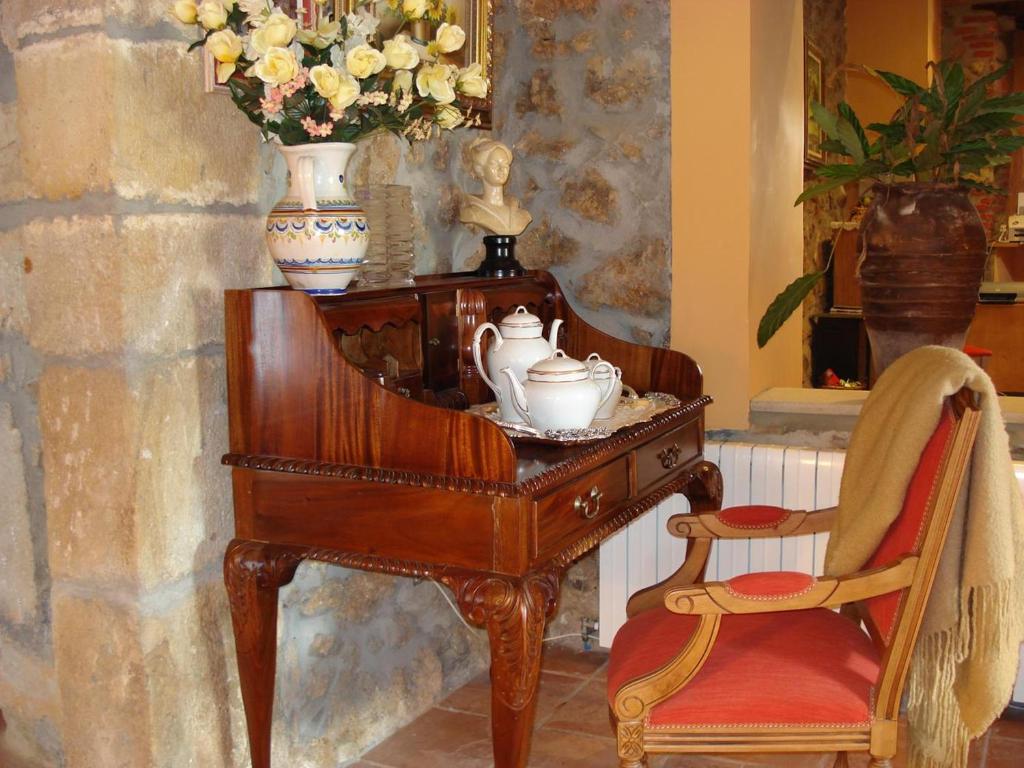 Posezení v ubytování Hotel Palacio Garcia Quijano