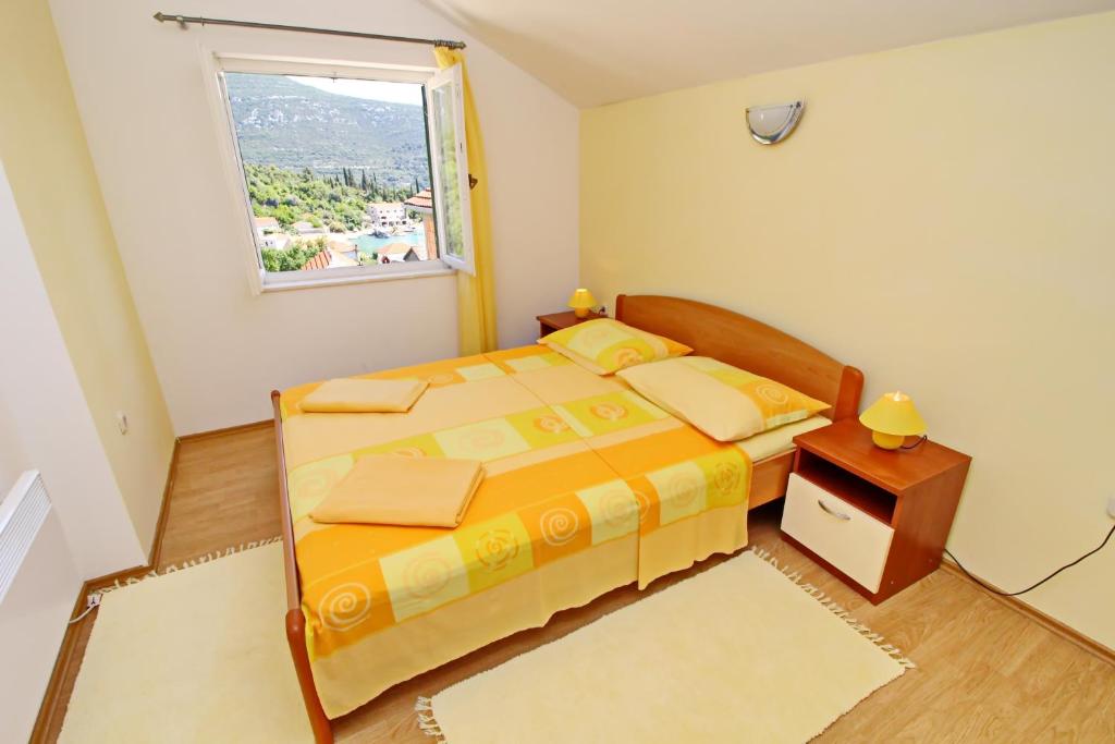 Postel nebo postele na pokoji v ubytování Holiday Home Gea