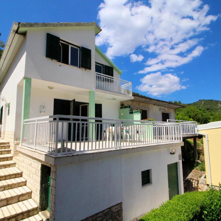 Balkón nebo terasa v ubytování Holiday Home Gea