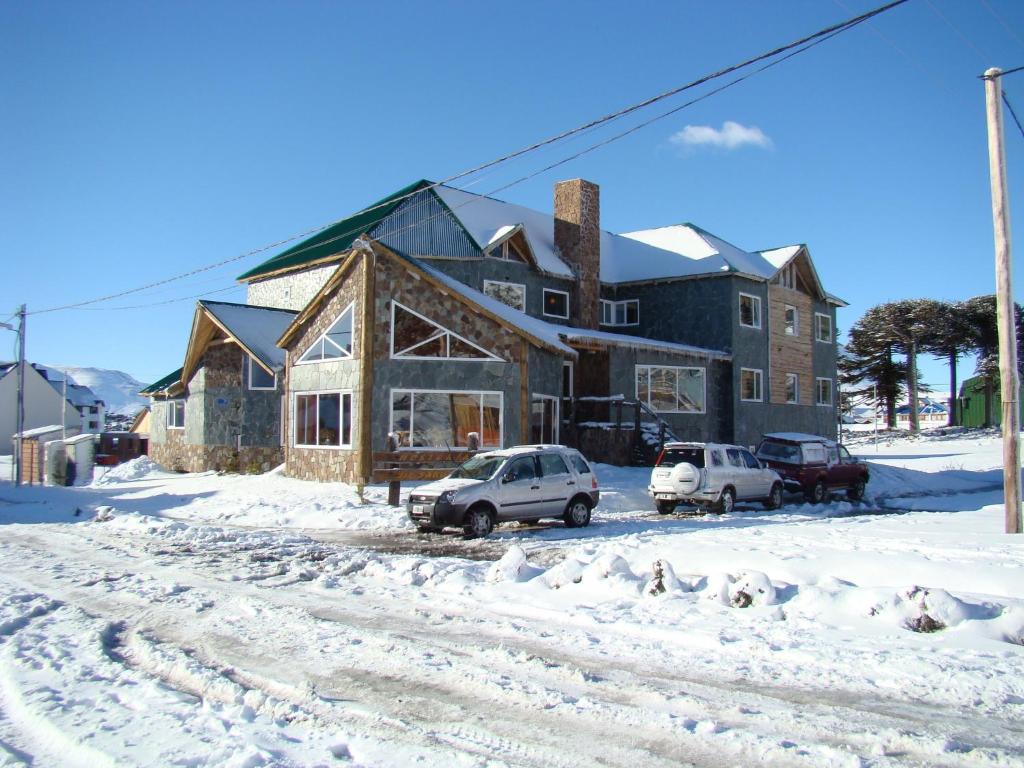 Hosteria del Sauquen durante el invierno