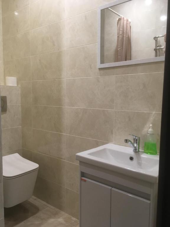 Koupelna v ubytování mini-hotel Neptun