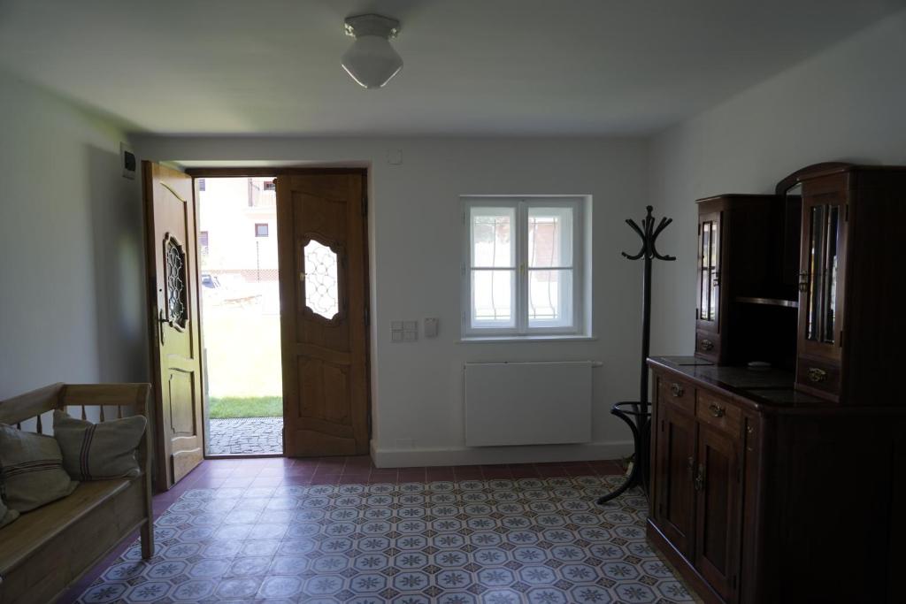A kitchen or kitchenette at Vértessy ház
