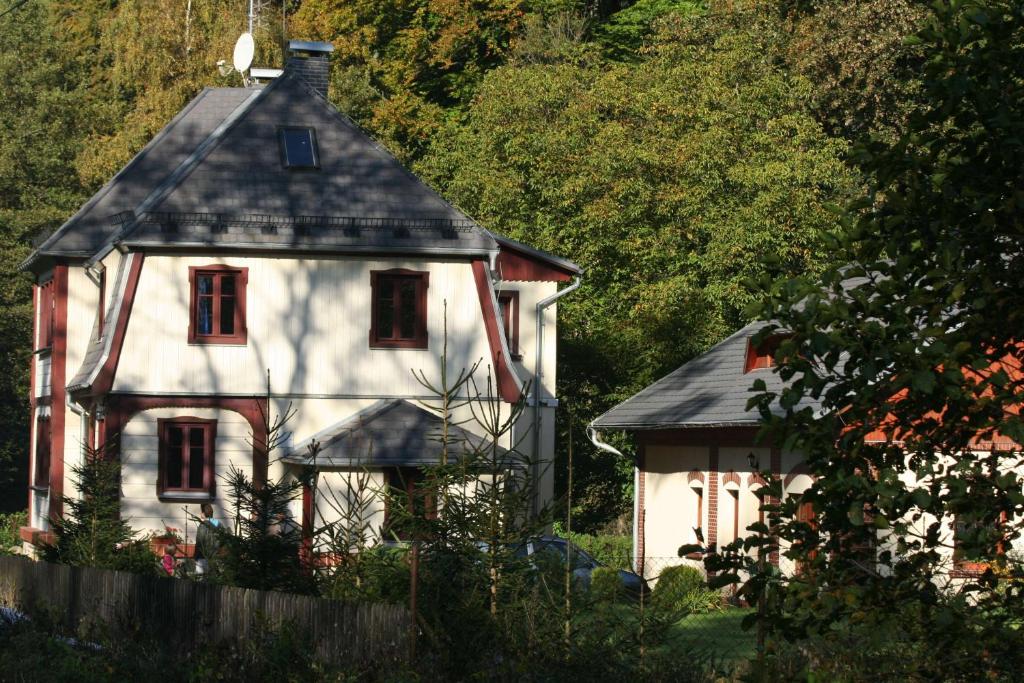 Zahrada ubytování Apartmany Chribska