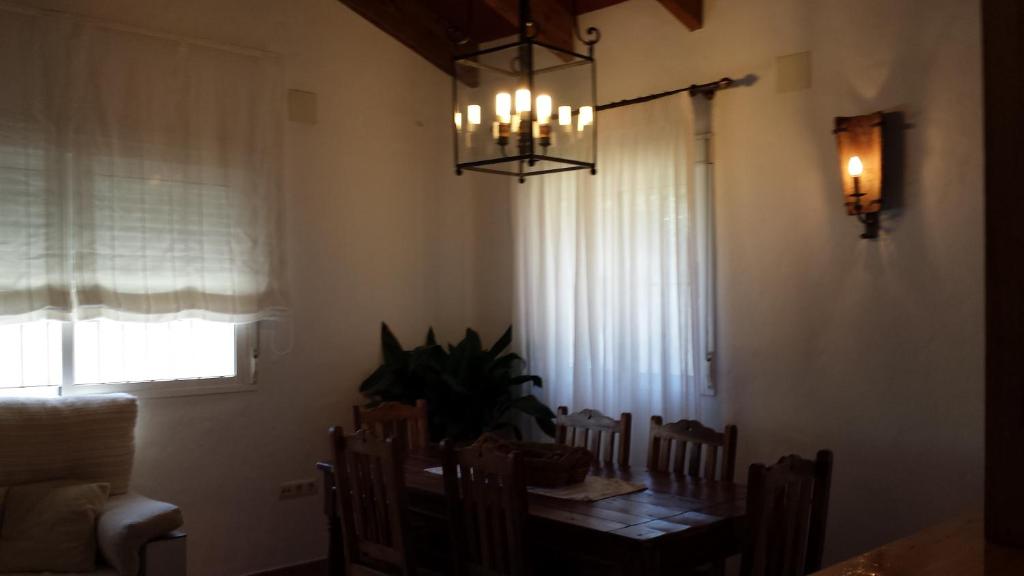 A seating area at Casas Isabel