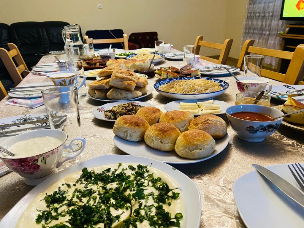 Comida en o cerca de este chalet de montaña