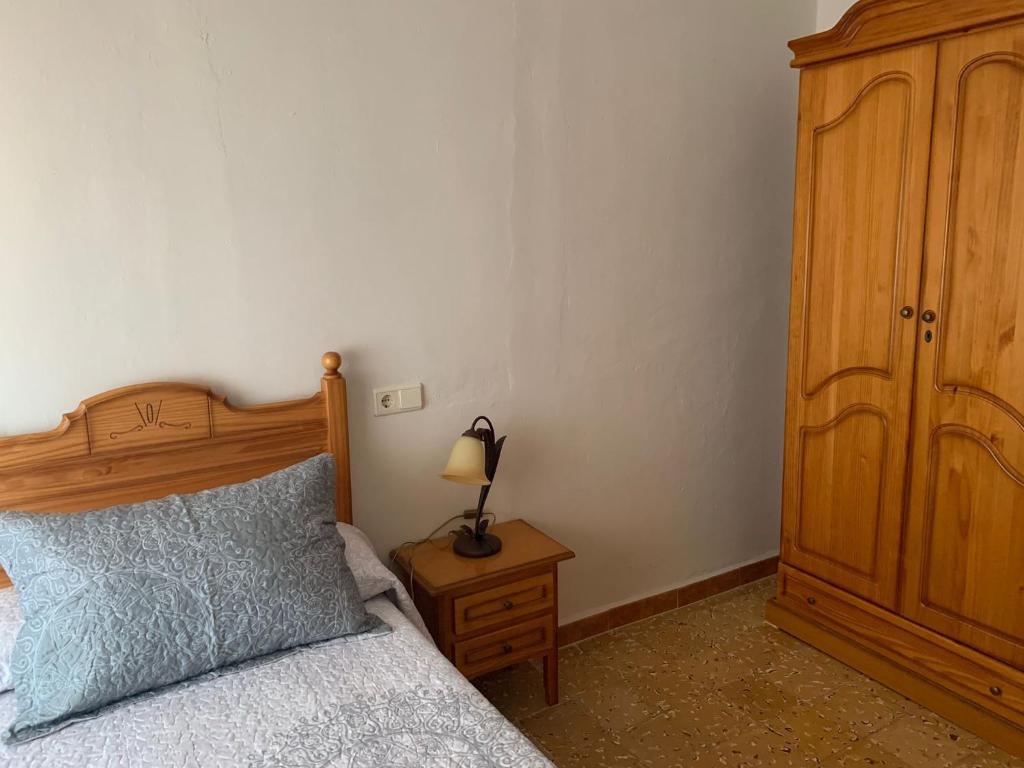 Posteľ alebo postele v izbe v ubytovaní Casa Rural San Francisco II