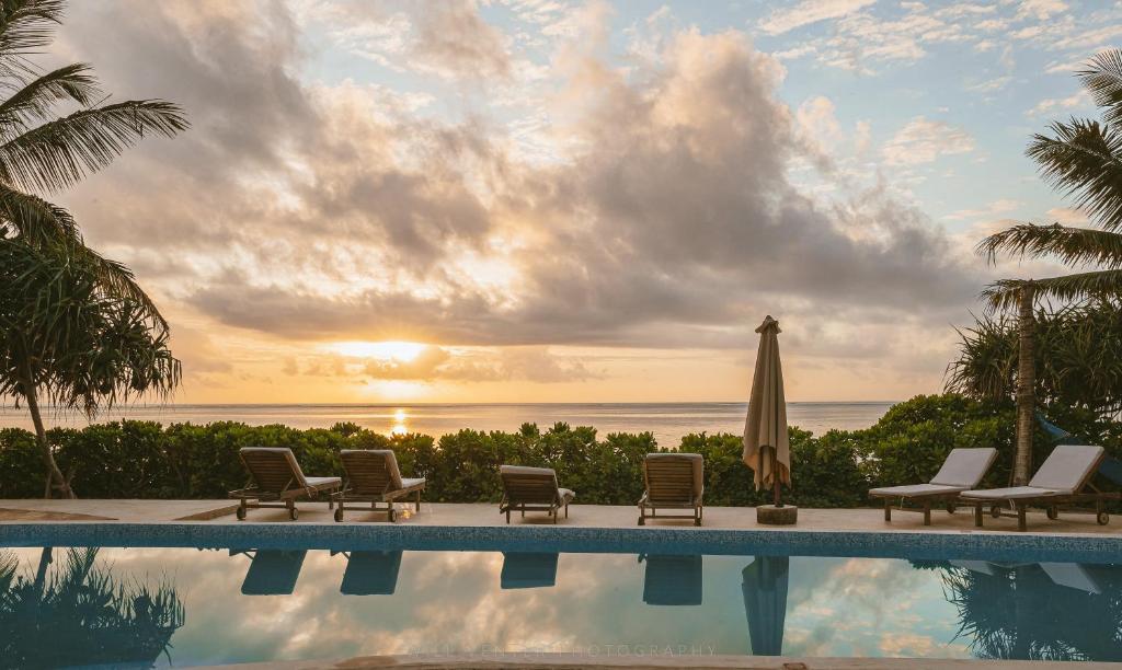 Bazén v ubytování Zanziblue Boutique Villas nebo v jeho okolí