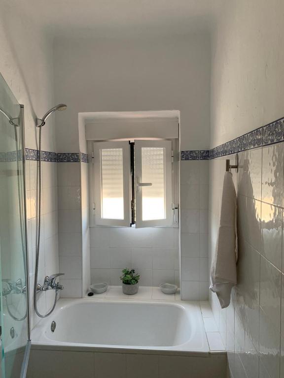 Kúpeľňa v ubytovaní Casa Rural San Francisco II